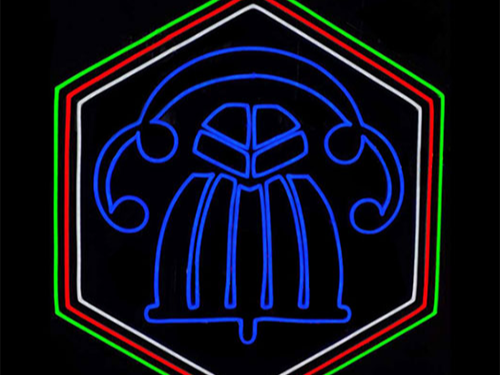 霓虹燈應(yīng)用在游樂(lè)園可以很好的增加氛圍感！